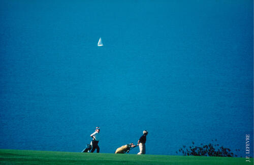 Evian Masters Golf Club, au bord du Lac Léman (74) 