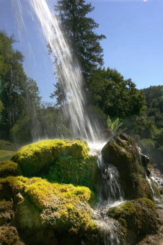 Jardin des Fontaines Pétrifiantes à La Sone - Sud Grésivaudan (38) 