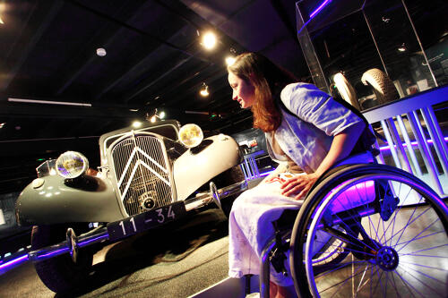 L'Aventure Michelin, Clermont-Ferrand (63), visite adaptée aux handicaps 