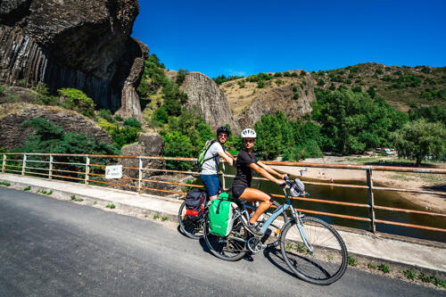 Via Allier - vélo dans les gorges de l'Allier (43) 