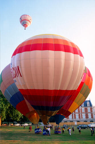 Annonay, Haut Vivarais (07) - Fête de la montgolfière 