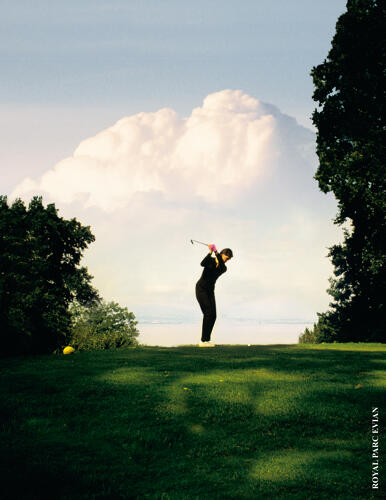 Evian Masters Golf Club, au bord du Lac Léman (74) 