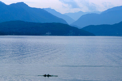 Aviron sur le Lac d'Annecy (74) 