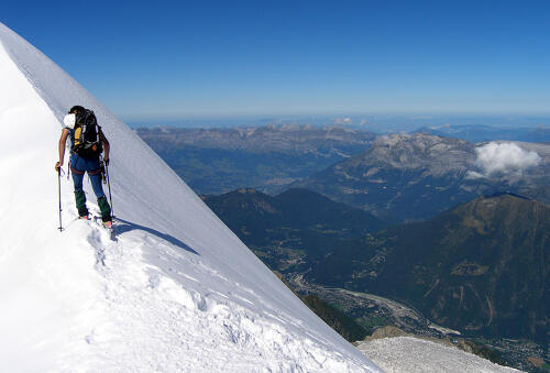 Ascension du Mont Blanc du Tacul (74) 