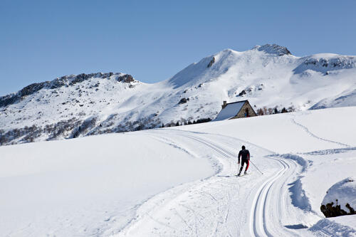 Ski de fond, domaine nordique Haut Cantal/Puy Mary (15) 