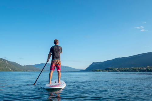 Stand-up paddle au Lac du Bourget (73) 