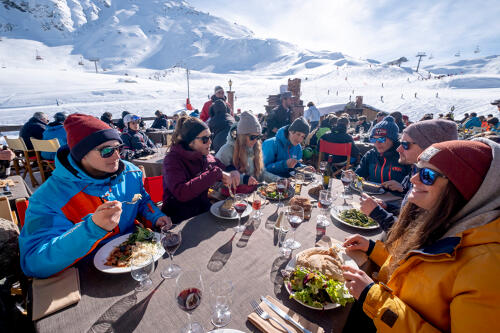 Déjeuner en restaurant d'altitude aux Arcs - Tarentaise (73) 