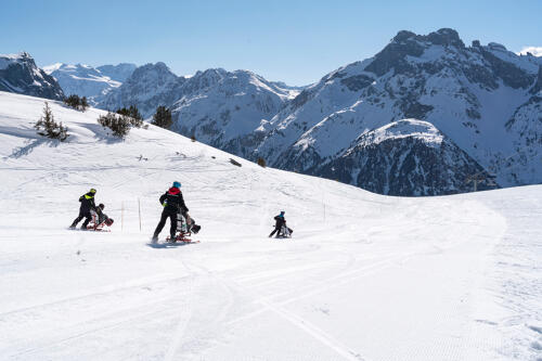 Pralognan-la-Vanoise (73) : activité hiver handicap 