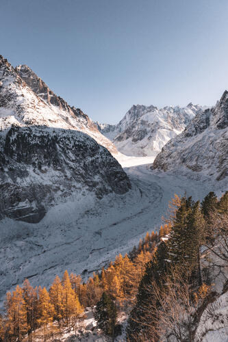 La Mer de Glace, Chamonix Mont Blanc 