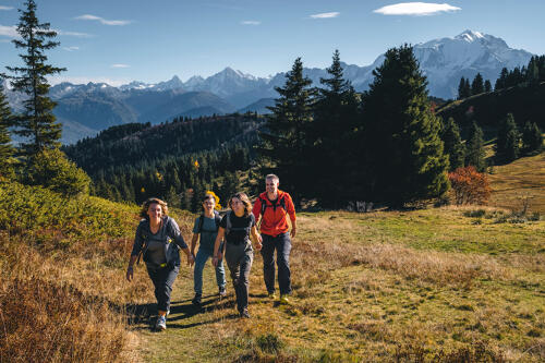 Randonnée autour de Megève - Massif du Mont Blanc (74) 